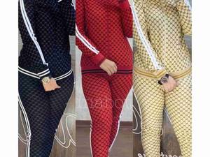 ست سوییشرت شلوار اسلش طرح گوچی