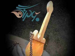 گردنبند طرح گیتار