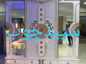 ساخت کمد چوبی به همراه آینه