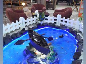 نمای بیرونی کافه بارانا