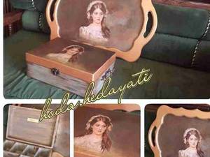 دکوپاژ روی اجسام مختلف در اصفهان