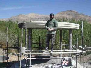 ساخت آلاچیق بتنی در غرب