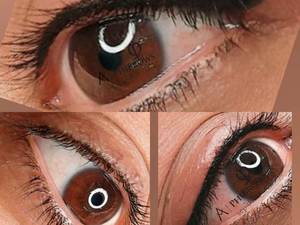 خط چشم مینیاتوری بدون درد و خونریزی