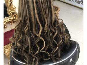 رنگهای ژورنالی اروپایی هایلایت در مرکز عروس تخصصی مریم دهقانی