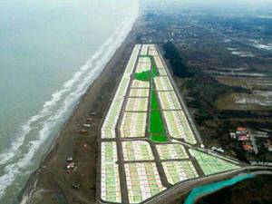 فروش زمین های ساحلی در محدوده منطقه آزاد انزلی