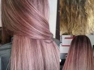 انجام بالیاژ مو در اراک