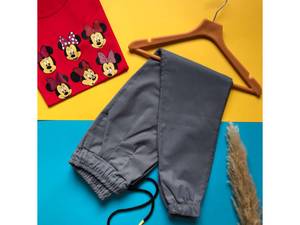 شلوار کتان کش دخترانه