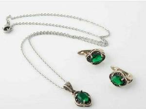 نیم ست نقره ای ایتالیایی مارکازیت