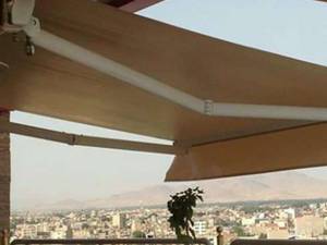 ساخت انواع سایبان مغازه درآمل