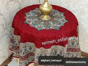 انواع رومیزی قلمکاری در طرح های مختلف