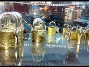 فروش انواع قفل آویز در رشت