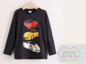 تیشرت پسرونه طرح ماشین مارک LINDEX