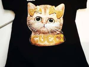 تیشرت طرح پیشی دخترونه در قم