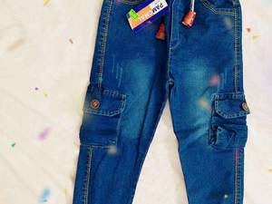 شلوار لی پنج جیب پسرانه مدل سنبادی