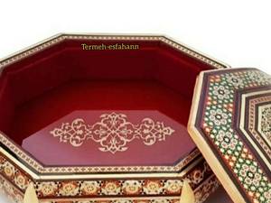 شکلات خوری خاتم کاری در اصفهان