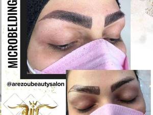 تمامی خدمات آرایش دائم در سالن زیبایی آرزو محمدی
