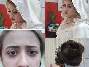 میکاپ به صورت حرفه ای در صومعه سرا