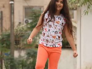 ست تیشرت شلوارک دخترونه