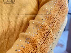 بلوز بافتنی دخترانه