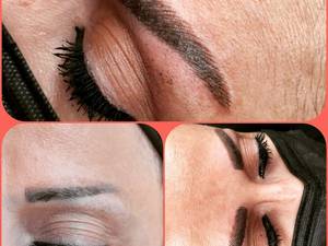 اجرای میکروبلیدینگ به سبک لیفت ابرو