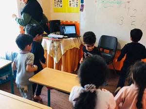 كلاس زبان مهدكودك شميم باران