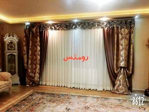 اجرای انواع پرده درطرح ها و رنگهای مختلف