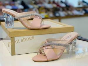 صندل نگینی پاشنه شیشه در مشهد