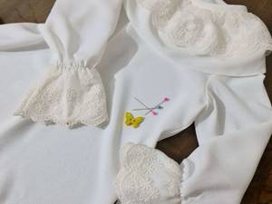 شومیز کرپ حریر دخترانه