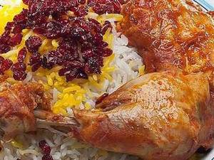 زرشک پلوبامرغ