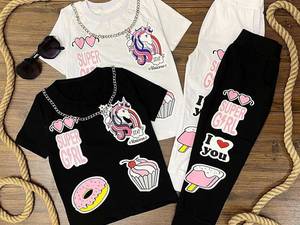 تیشرت و شلوار دخترانه و پسرانه