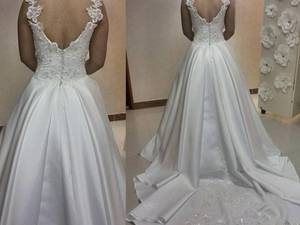 لباس عروس دنباله دار