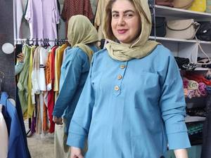 مانتو  جلو بسته  لنین