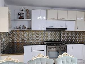 طراحی و اجرای کابینت های گلاس آشپزخانه