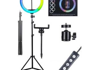 رینگ لایت مدل MJ33-RGB