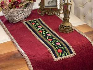 انواع رومیزی پته دوزی