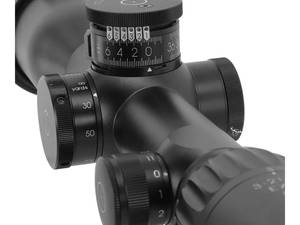 دوربین روی اسلحه اشمیت بندِر مدل اکسوس 3 -21 50x ال پی 2. بی ای