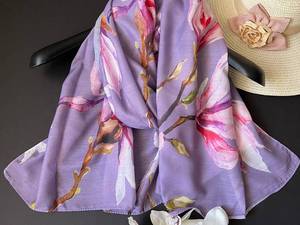 شال نخی بدون پرز